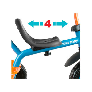 Detská trojkolka Milly Mally Boby TURBO blue-green