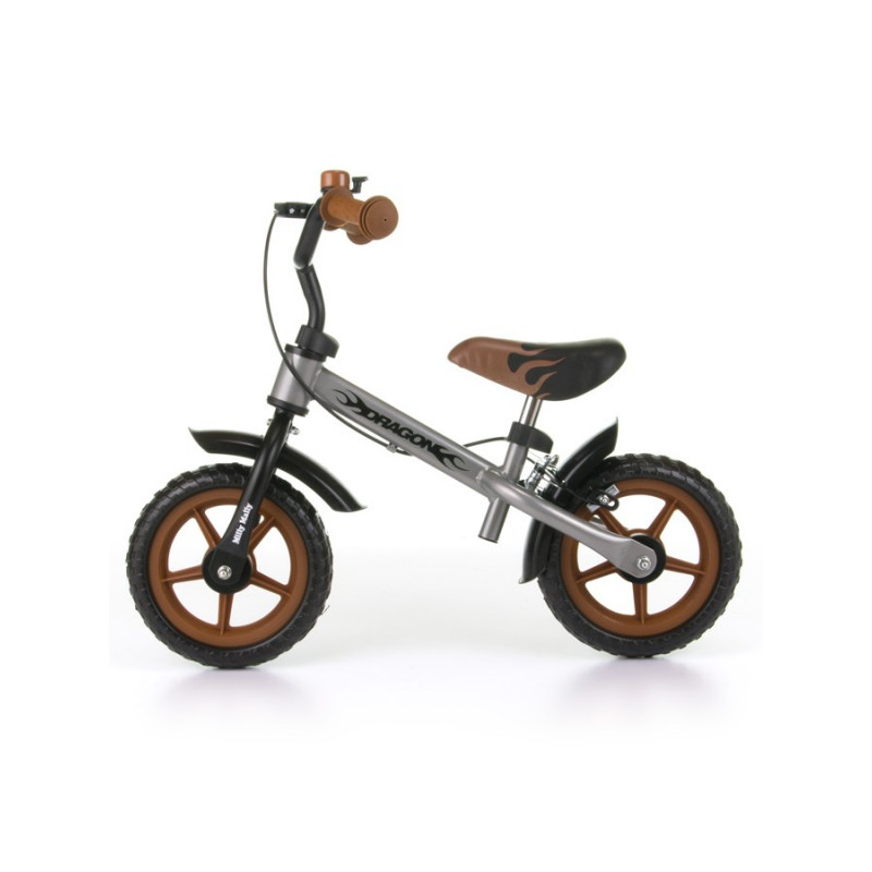 Detské odrážadlo bicykel Milly Mally Dragon s brzdou classic