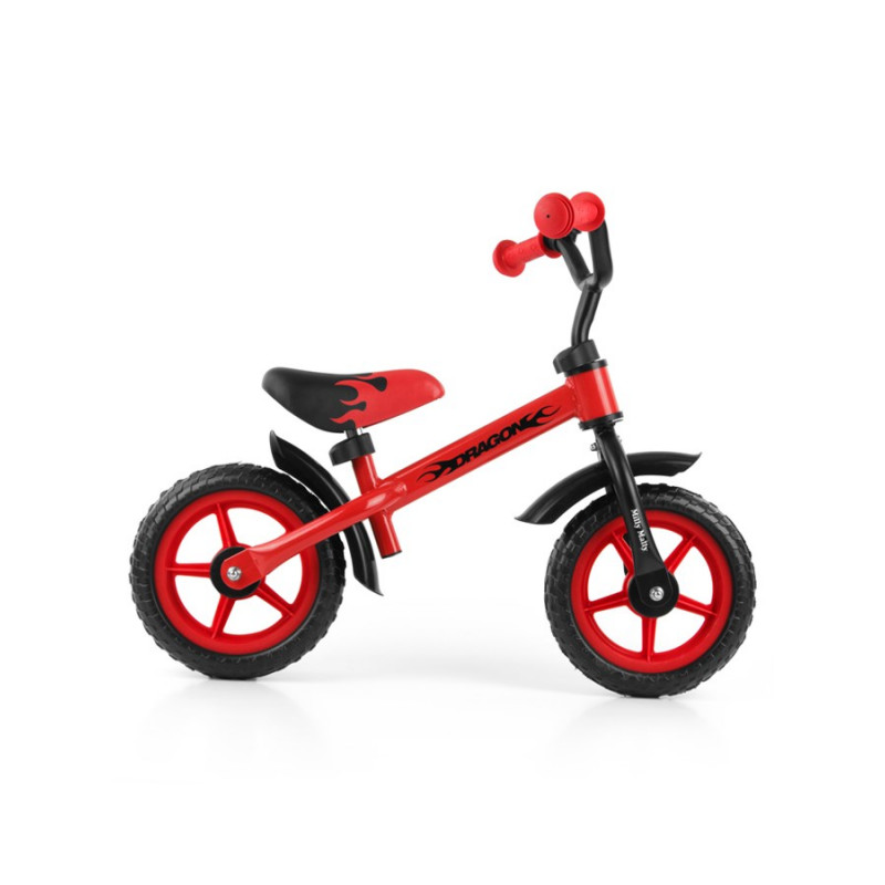 Detské odrážadlo bicykel Milly Mally Dragon red