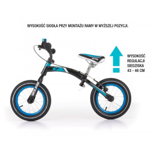 Detské odrážadlo bicykel Milly Mally Young red