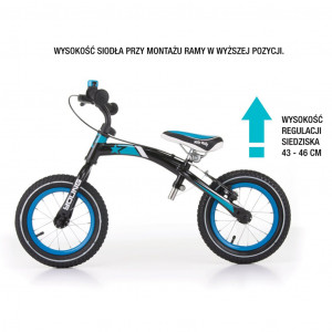 Detské odrážadlo bicykel Milly Mally Young red