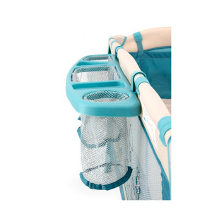 Cestovná postieľka Milly Mally Mirage Deluxe blue toys