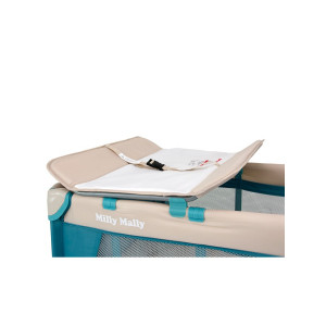 Cestovná postieľka Milly Mally Mirage Deluxe khaki cow