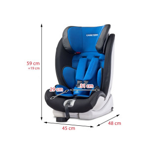 Autosedačka CARETERO Volante Fix purple 2016