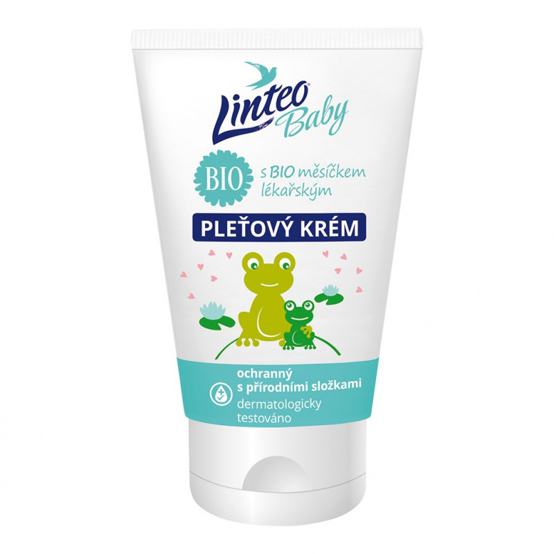 Detský pleťový krém Linteo Baby s nechtíkom lekárskym