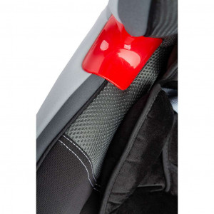 Autosedačka CARETERO Sport TurboFix graphite 2016