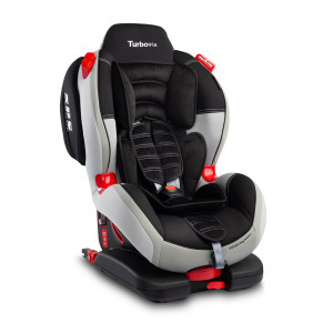 Autosedačka CARETERO Sport TurboFix grey 2016