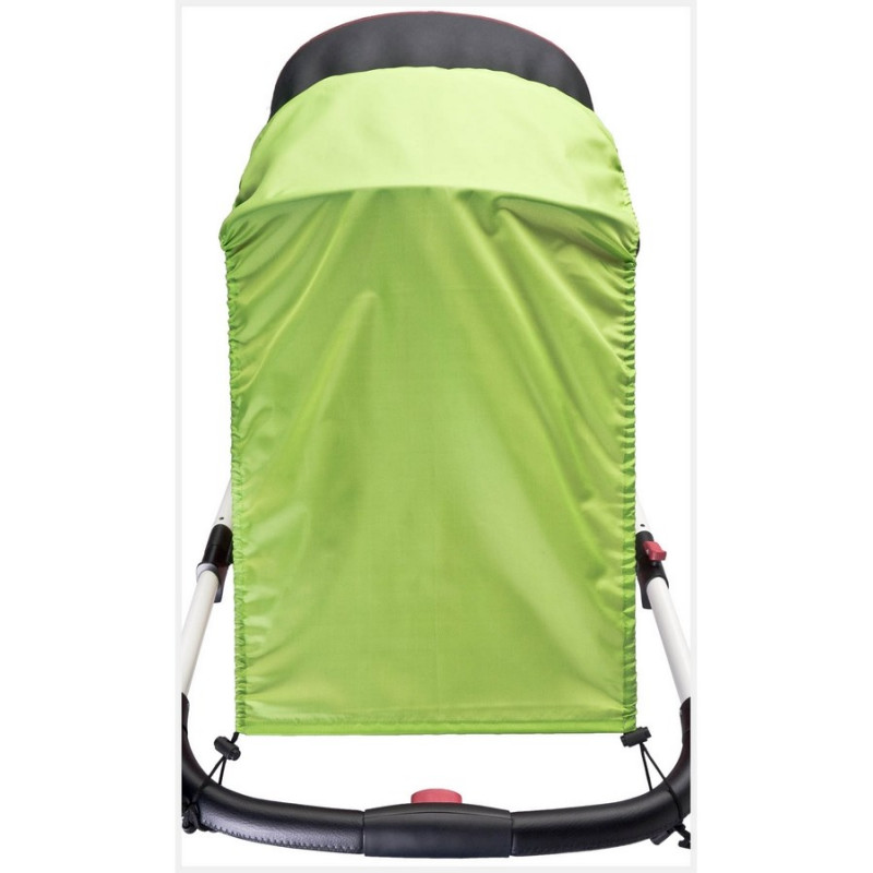 Slnečná clona na kočík CARETERO green