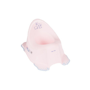 Dětský nočník protiskluzový Bunny růžový