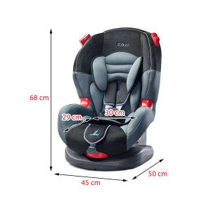 Autosedačka CARETERO IBIZA New graphite 2016
