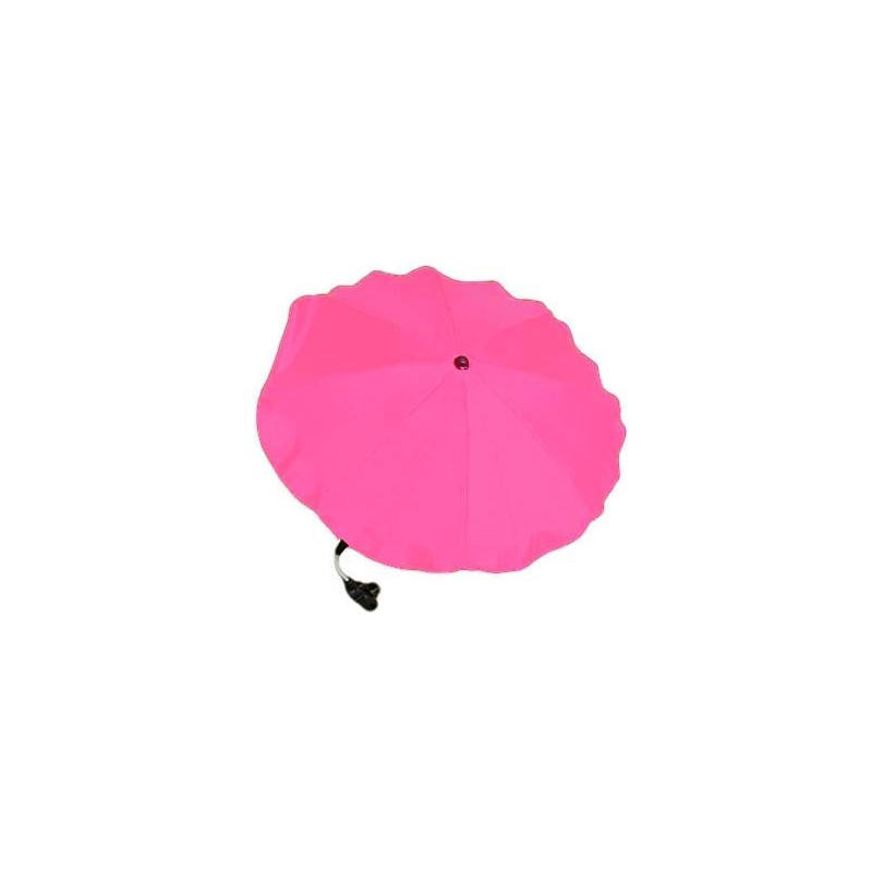 Slunečník na kočárek růžový