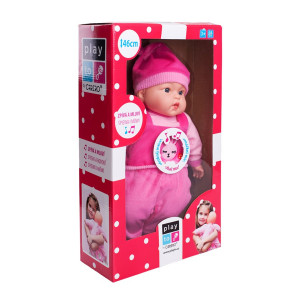 Poľsky hovoriaca a spievajúca detská bábika PlayTo Zosia 46 cm