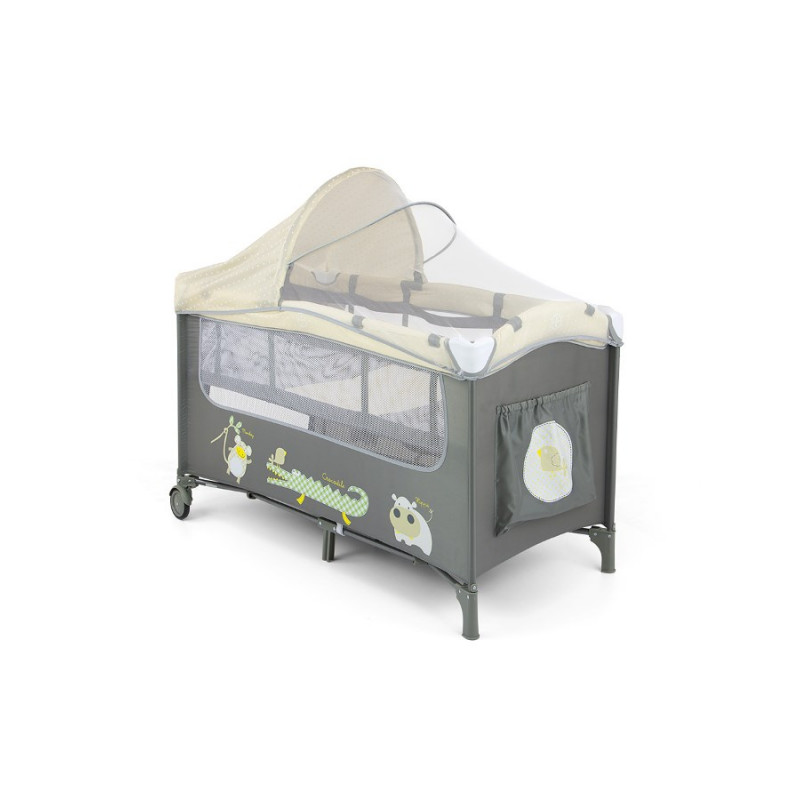 Cestovná postieľka Milly Mally Mirage Deluxe beige