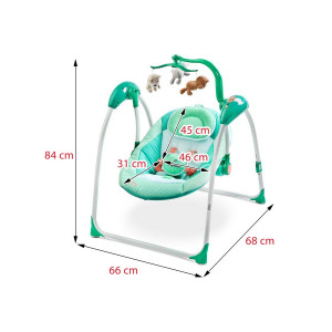 Dětská houpačka CARETERO LOOP blue