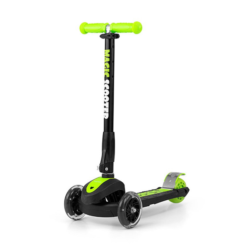 Detská kolobežka Milly Mally Magic Scooter green