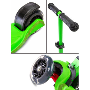 Dětská koloběžka Toyz Carbon green