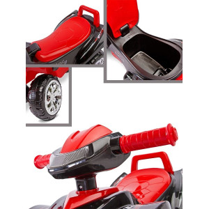 Odrážadlo štvorkolka Toyz miniRaptor modré