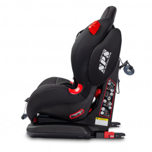 Autosedačka CARETERO Sport TurboFix black 2016