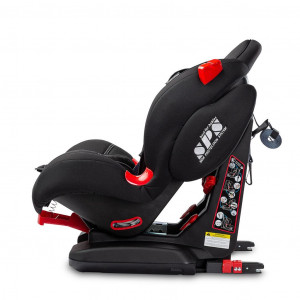 Autosedačka CARETERO Sport TurboFix black 2016