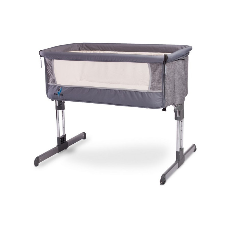 Detská postieľka CARETERO Sleep2gether graphite