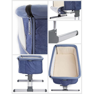 Dětská postýlka CARETERO Sleep2gether navy