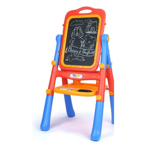 Obojstranná edukačná tabuľa Toyz pink