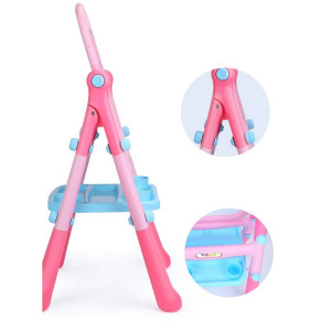 Obojstranná edukačná tabuľa Toyz pink