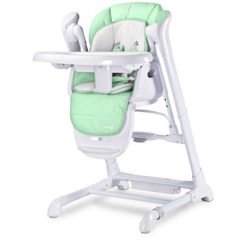 Dětská jídelní židlička 2v1 Caretero Indigo mint