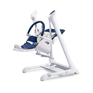 Dětská jídelní židlička 2v1 Caretero Indigo mint