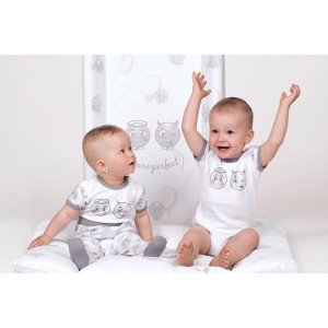 Prebaľovacia podložka mäkká New Baby Emotions biela 85x70 cm