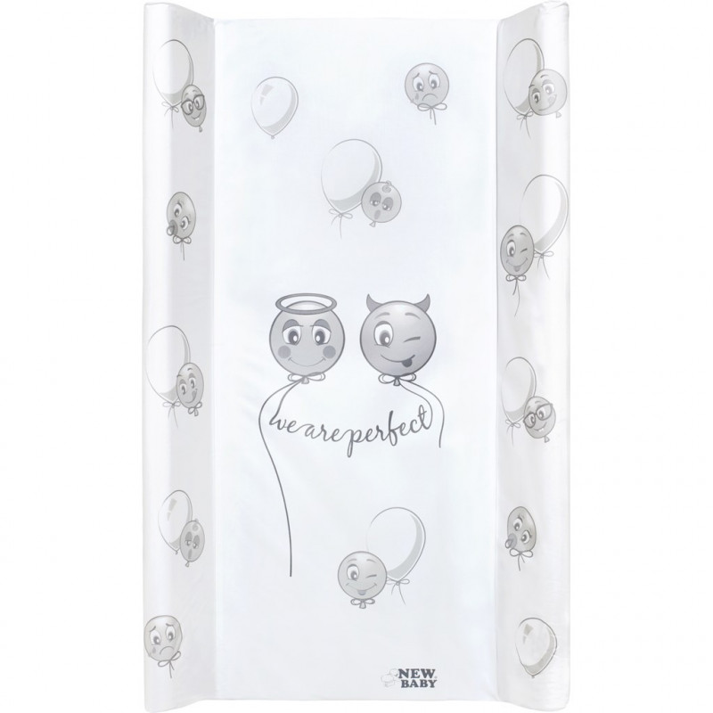 Prebaľovacia podložka New Baby Emotions biela 80x50cm