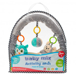 Hračka na kočík Baby Mix myška, sova