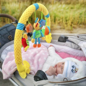 Hračka na kočík Baby Mix myška, sova