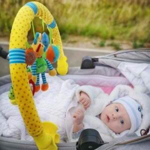 Hračka na kočík Baby Mix myška, sova