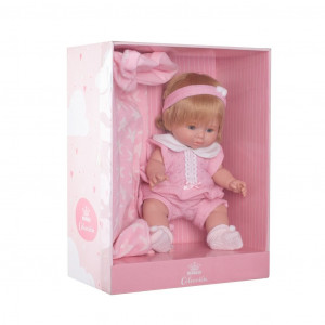 Luxusná detská bábika-bábätko Berbesa Amalia 35cm