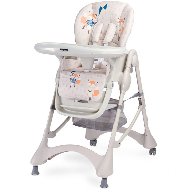 Jedálenská stolička CARETERO Magnus New beige