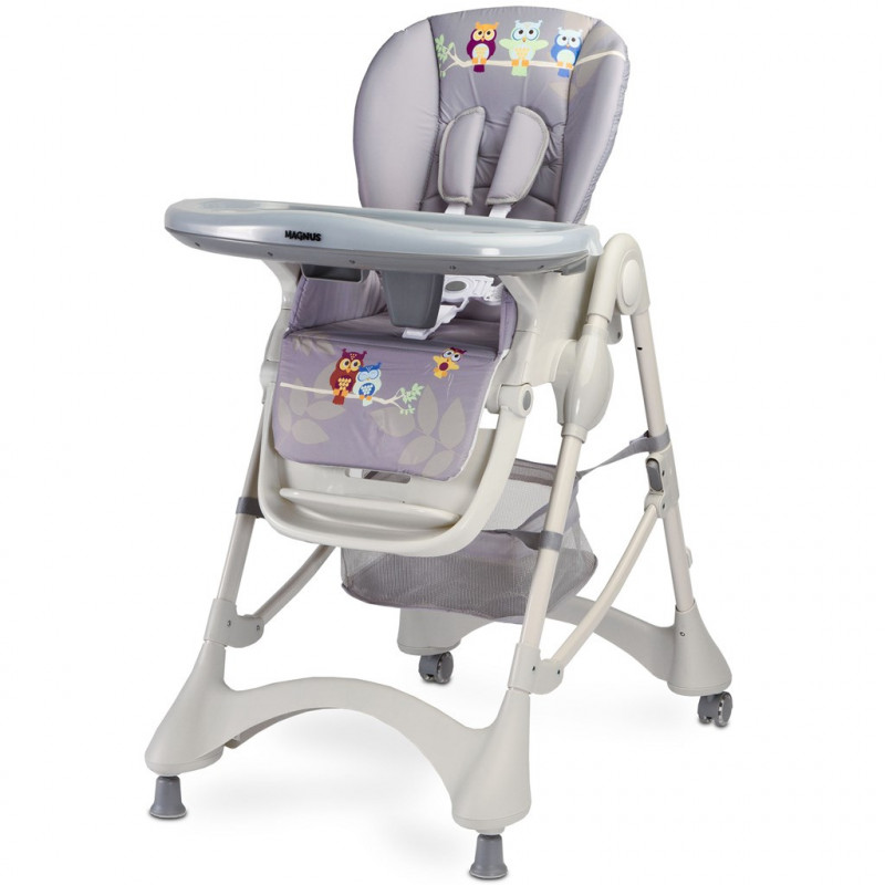 Jedálenská stolička CARETERO Magnus New graphite