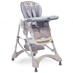 Jedálenská stolička CARETERO Magnus New graphite
