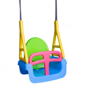 Dětská houpačka 3v1 princess Swing white