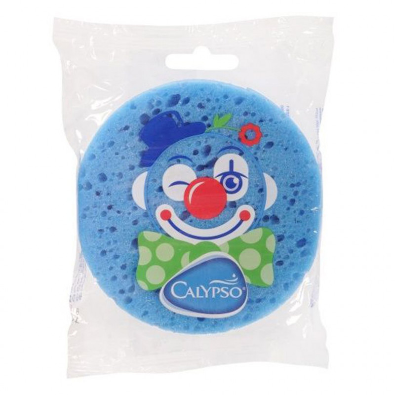 Kúpeľová huba Klaun Calypso modrá