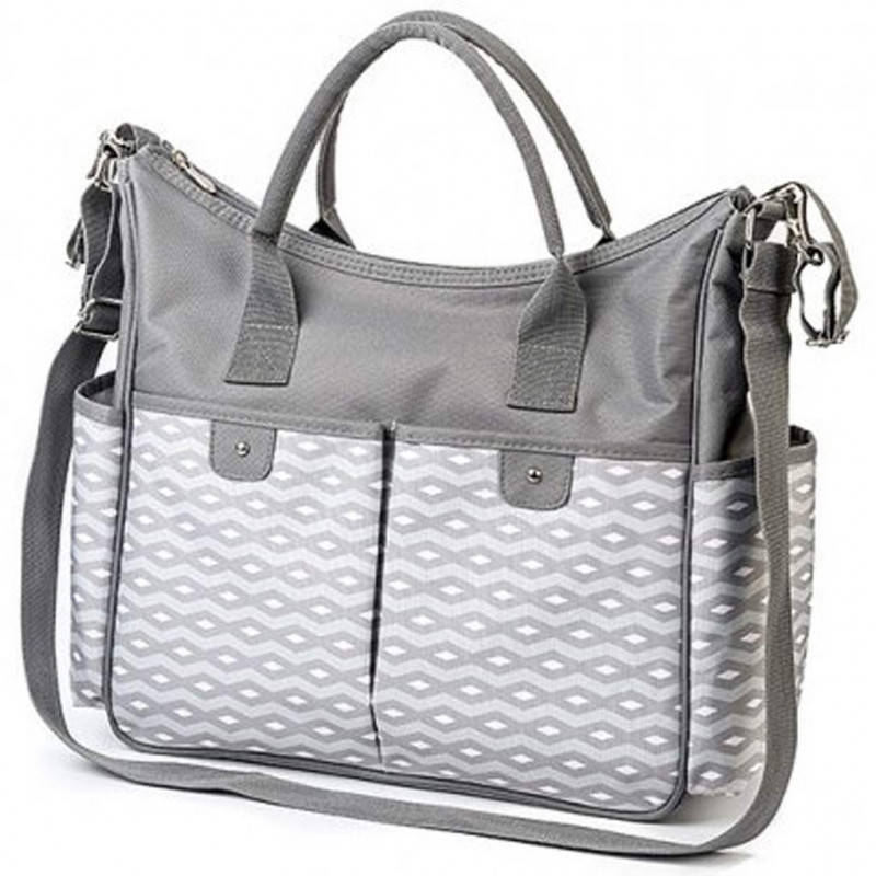 Stylová taška na kočárek BASIC SO CITY Baby Ono světle šedá