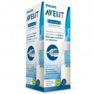 Kojenecká láhev Avent Anti-colic s ventilem AirFree 260 ml