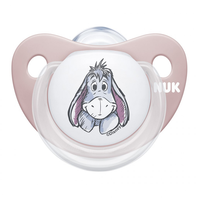 Dudlík Trendline NUK Disney Medvídek Pú 6-18m růžové BOX