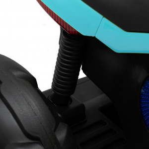 Dětská elektrická motorka Baby Mix POLICE modrá