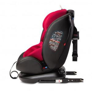Autosedačka CARETERO Mundo 2019 red