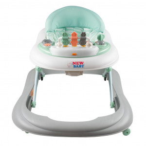 Dětské chodítko se silikonovými kolečky New Baby ABC Brilliant Star