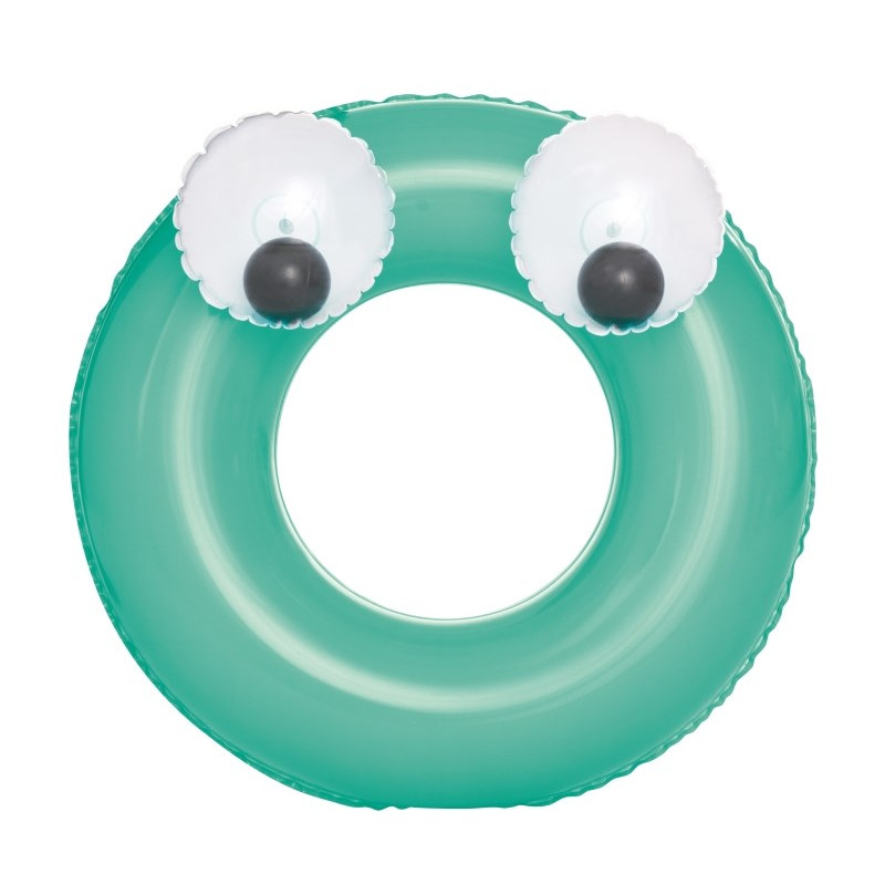 Detský nafukovací kruh Bestway Big Eyes zelený
