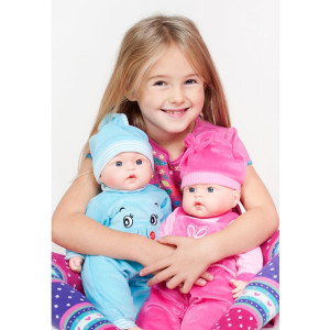 Maďarsky hovoriaca a spievajúca detská bábika PlayTo Anička 46 cm