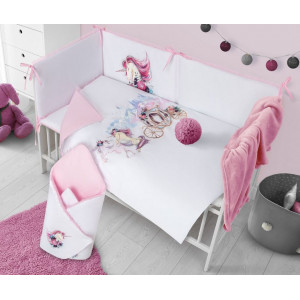 Hniezdočko s perinkou pre bábätko Minky Belisima Unicorn