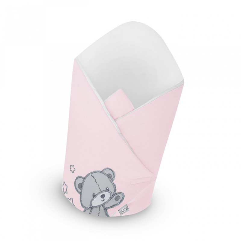 Zavinovačka s výztuží Belisima Teddy Bear růžová